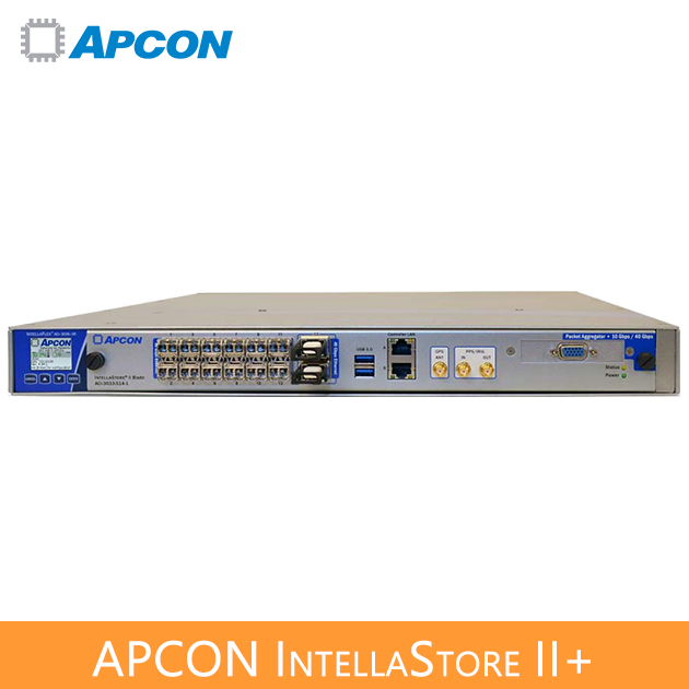 APCON IntellaStore II plus 進階封包處理流量複製器 2