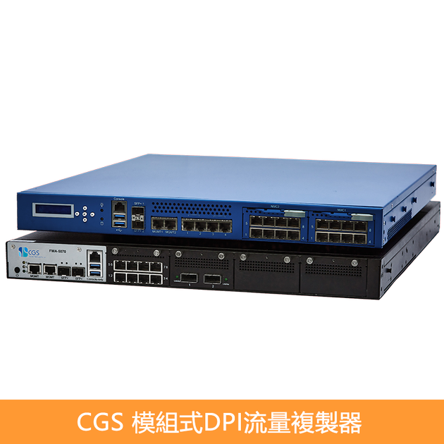 CGS AFS模組式DPI網路流量複製器｜流量分流器 1