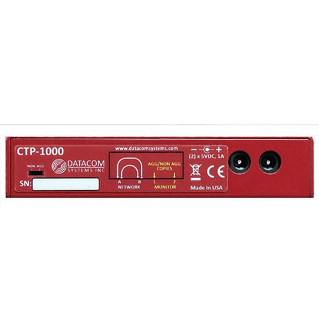 DATACOM CTP-1000 10/100/1000BASE-T Network TAP 銅纜/電介面 2