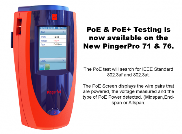 PingerPro 1Gb網路與纜線綜合測試器 1