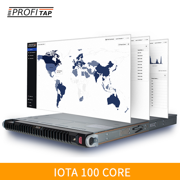 ProfiTAP IOTA 100 CORE可攜式網路側錄與效能分析儀 1