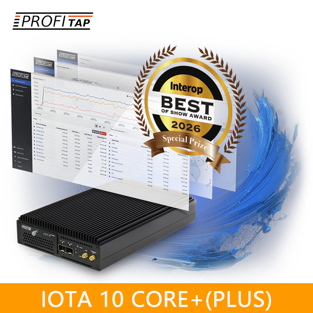 ProfiTAP IOTA 10 CORE+ 大容量可攜式封包側錄與網路效能分析儀