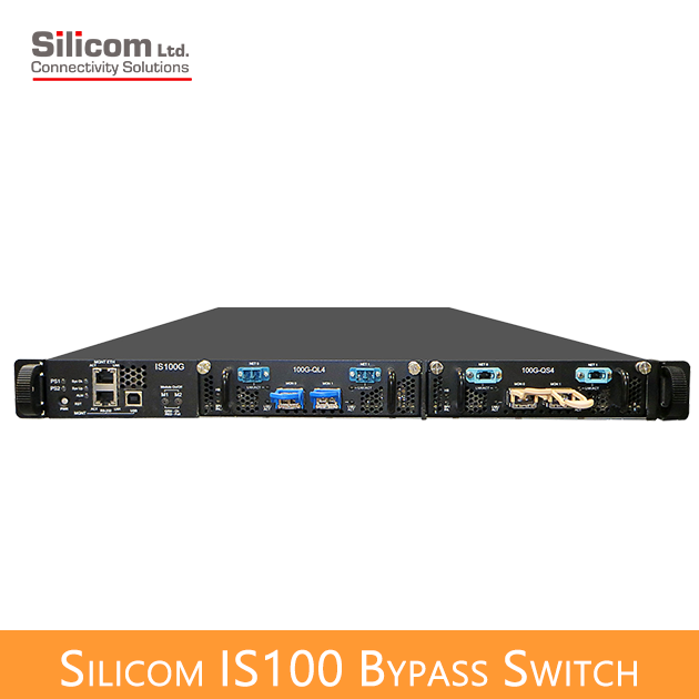 Silicom 100G 旁路交換器Bypass Switch/TAP 1