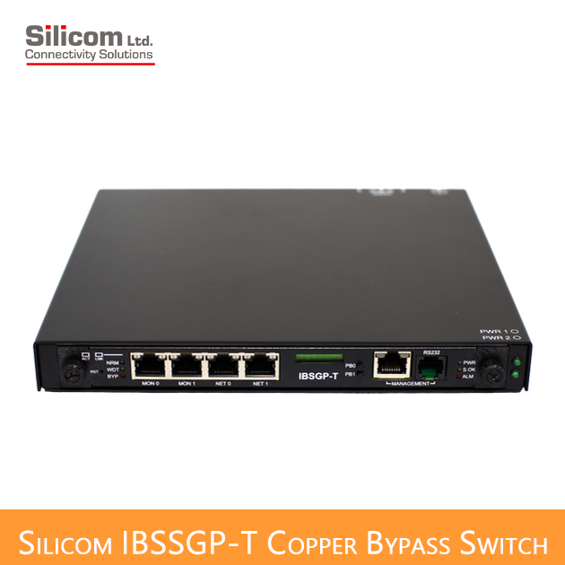Silicom 1G 銅纜 旁路交換器Bypass Switch/TAP 2