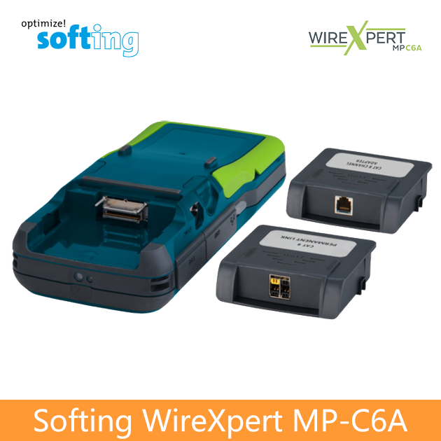 Softing WireXpert MP C6A 模組式入門級佈線標準驗證測試儀 2