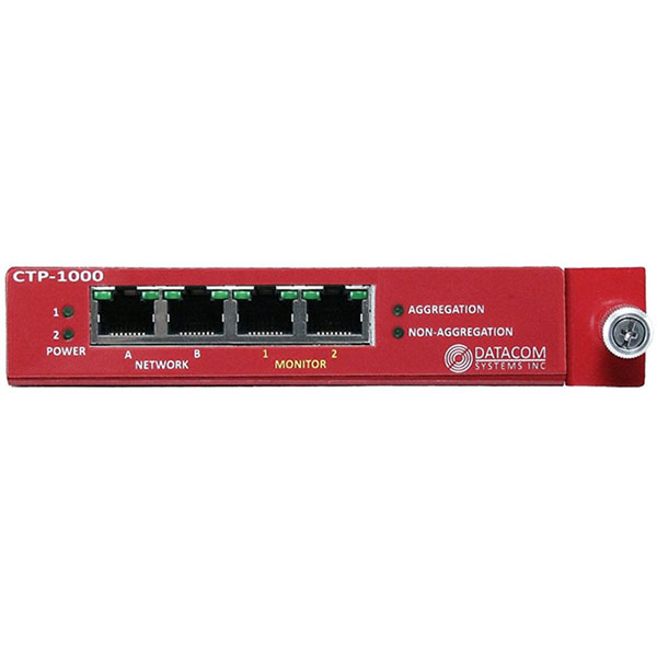 DATACOM CTP-1000 10/100/1000BASE-T Network TAP 銅纜/電介面
