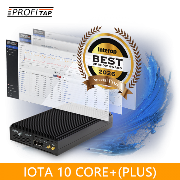 ProfiTAP IOTA 10 CORE+ 大容量可攜式封包側錄與網路效能分析儀