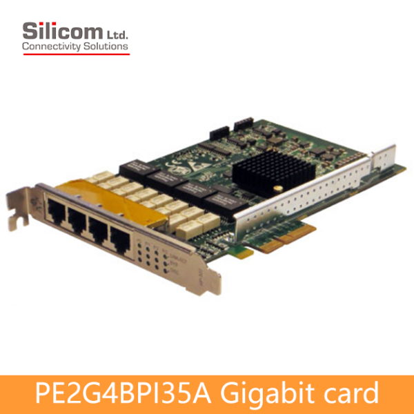 Silicom PE2G4BPI35A 四埠銅纜 Gigabit Ethernet Bypass網卡